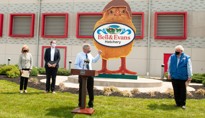 Secretary Russel Redding at Bell and Evans